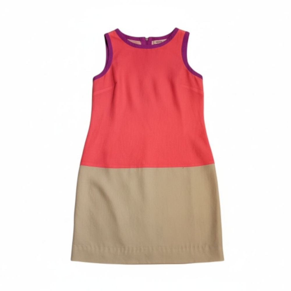 Ann Taylor |  Color Block Shift Dress | Size 4